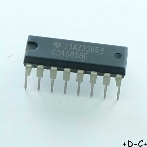 CD4585BE 4-Bit Magnitude Comparators DIP-16 Texas - Distri-Compo