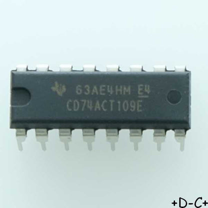CD74ACT109E Flip Flop JK Type DIP-16 Texas RoHS
