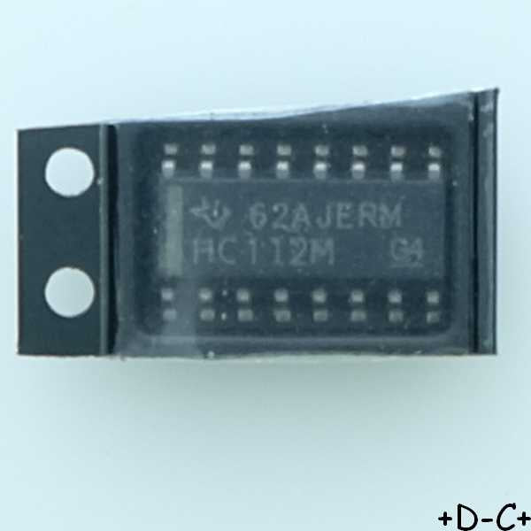 CD74HC112M Flip Flop JK-Type SOIC-16 Texas RoHS
