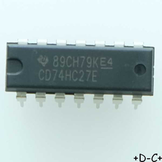 CD74HC27E NOR Gate 3-Element 3-IN DIP-14 Texas RoHS