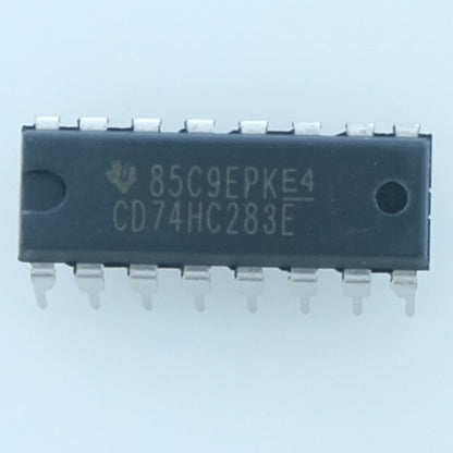 CD74HC283E Binary Full Adder Single-Element DIP-16 Texas