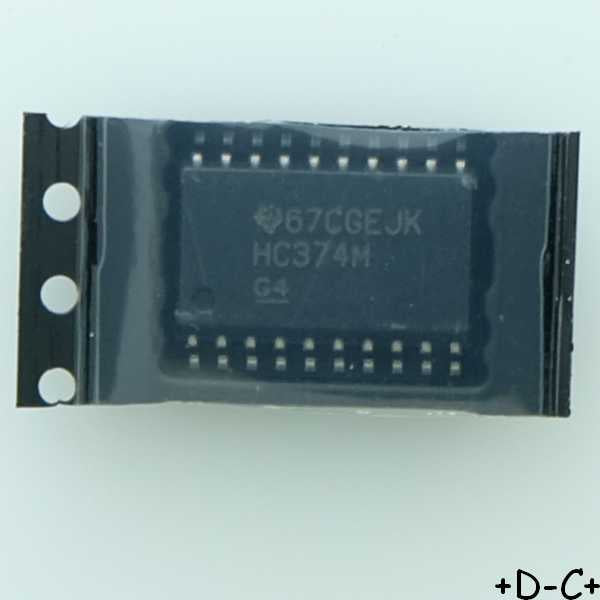 CD74HC374M Flip Flop D-Type Bus Interface SOIC-20 Texas