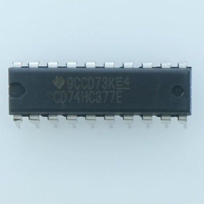 CD74HC377E Flip Flop D-Type Bus Interface DIP-20 Texas