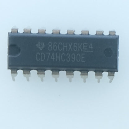 CD74HC390E Double compteur decade DIP-16 Texas Instruments