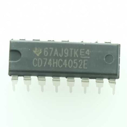 CD74HC4052E 1-channel analog mutliplexer DIP-16 Texas RoHS