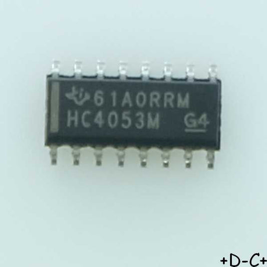CD74HC4053M 3-channel analog switch SO-16 Texas RoHS