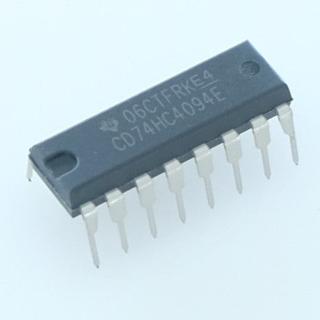 CD74HC4094E 8-Stage Shift-and-Store Bus Register DIP-16 Texas