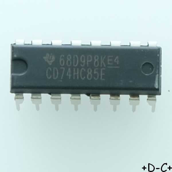 CD74HC85E 4-Bit Magnitude Comparator DIP-16 Texas RoHS