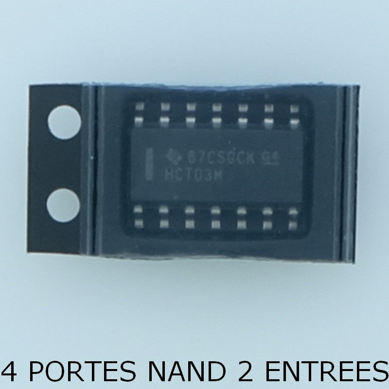 CD74HCT03M 4 portes NAND 2 entrées SOIC-14 Texas Instruments