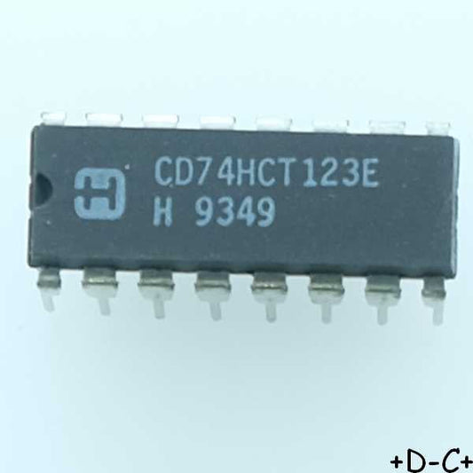 CD74HCT123E Monostable Multivi DIP-16 Harris