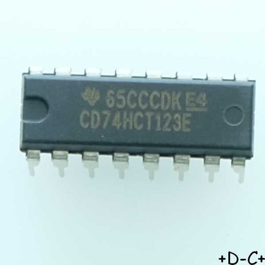 CD74HCT123E Monostable Multivibrators DIP-16 Texas RoHS