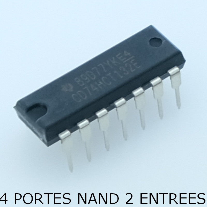 CD74HCT132E Quad 2-Input NAND Schmitt DIP-14 Texas - Distri-Compo
