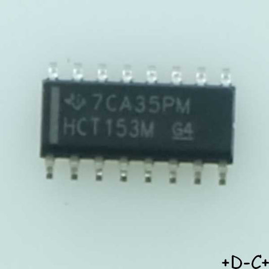 CD74HCT153M Multiplexer 1-Element CMOS 8-IN SOIC-16 Texas RoHS