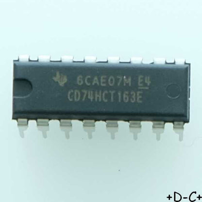 CD74HCT163E Compteur binaire synchrone DIP-16 Texas RoHS