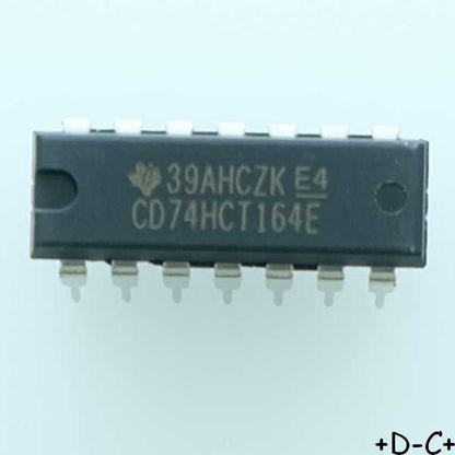 CD74HCT164E Logic 8-Bit Serial-In/Parallel-Out DIP-14 Texas RoHS