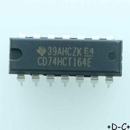 CD74HCT164E Logic 8-Bit Serial-In/Parallel-Out DIP-14 Texas RoHS