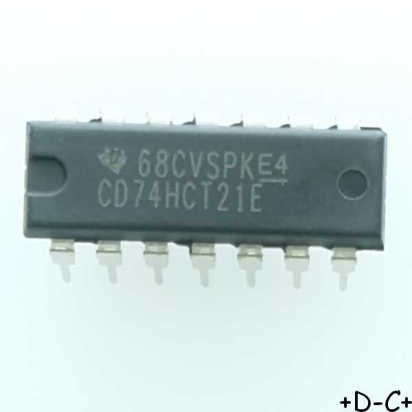 CD74HCT21E Dual 4-input AND gate DIP-14 Texas RoHS