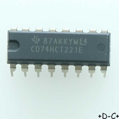 CD74HCT221E Monostable Multivibrator DIP-16 Texas RoHS