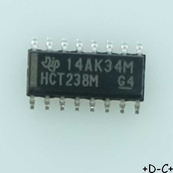 CD74HCT238M Single 3-TO-8 MSL1 SOIC-16 Texas