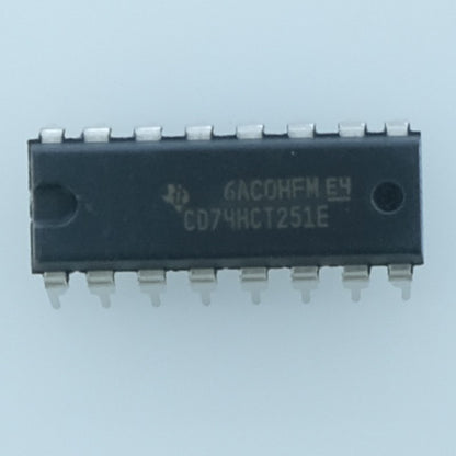 CD74HCT251E 8-Input Multiplexer, Three-State DIP-16 Texas