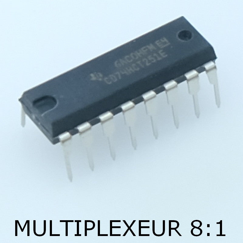 CD74HCT251E 8-Input Multiplexer, Three-State DIP-16 Texas