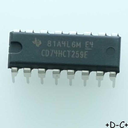 CD74HCT259E 8-bit addressable latch DIP-16 Texas RoHS