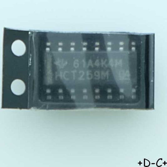 CD74HCT259M Latch Addressable 8-CH D-Type SOIC-16 Texas RoHS