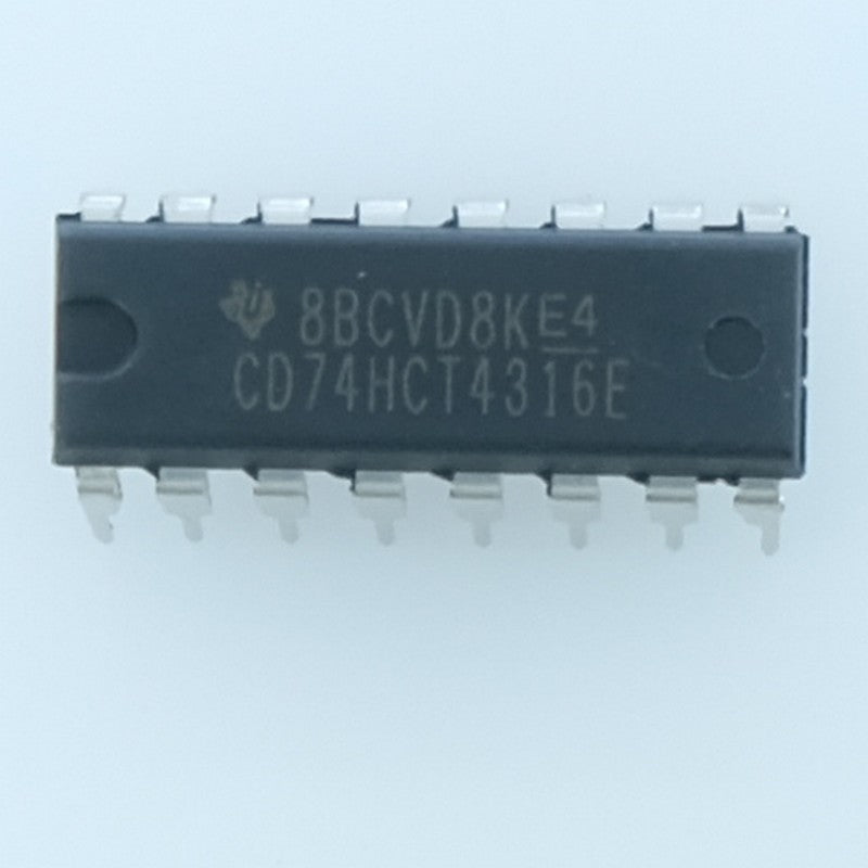 CD74HCT4316E Analog Switch Quad SPST DIP-16 Texas