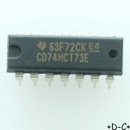 CD74HCT73E Dual JK flip-flop DIP-14 Texas RoHS