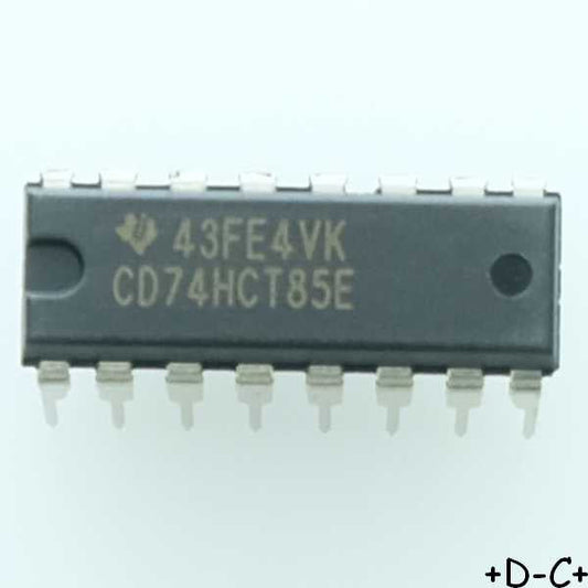 CD74HCT85E 4-Bit Magnitude Comparator DIP-16 Texas RoHS