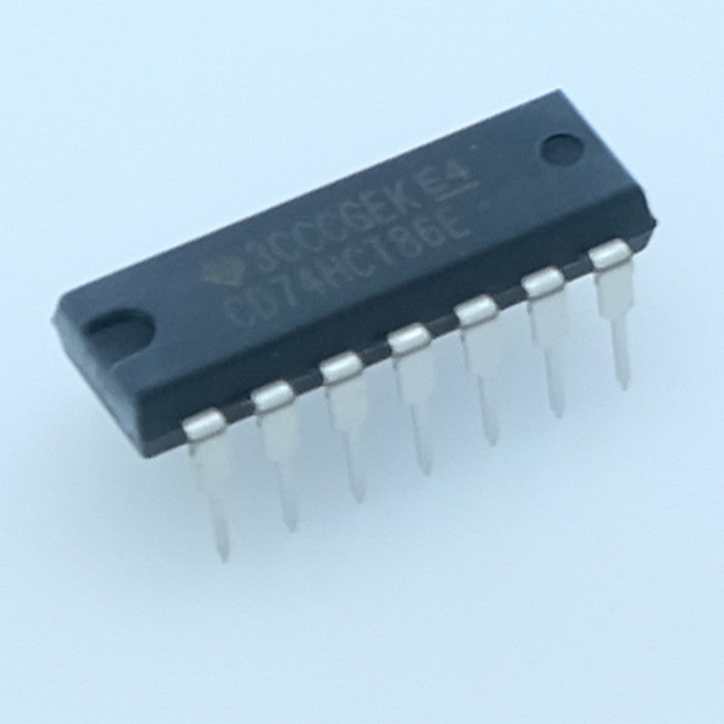 CD74HCT86E Quad 2-Input EXCLUSIVE-OR Gate DIP-14 Texas - Distri-Compo