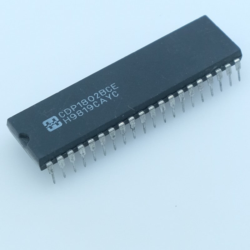 CDP1802BCE Microprocesseur CMOS 8 bits COSMAC 1802 5MHz DIP-40 Harris