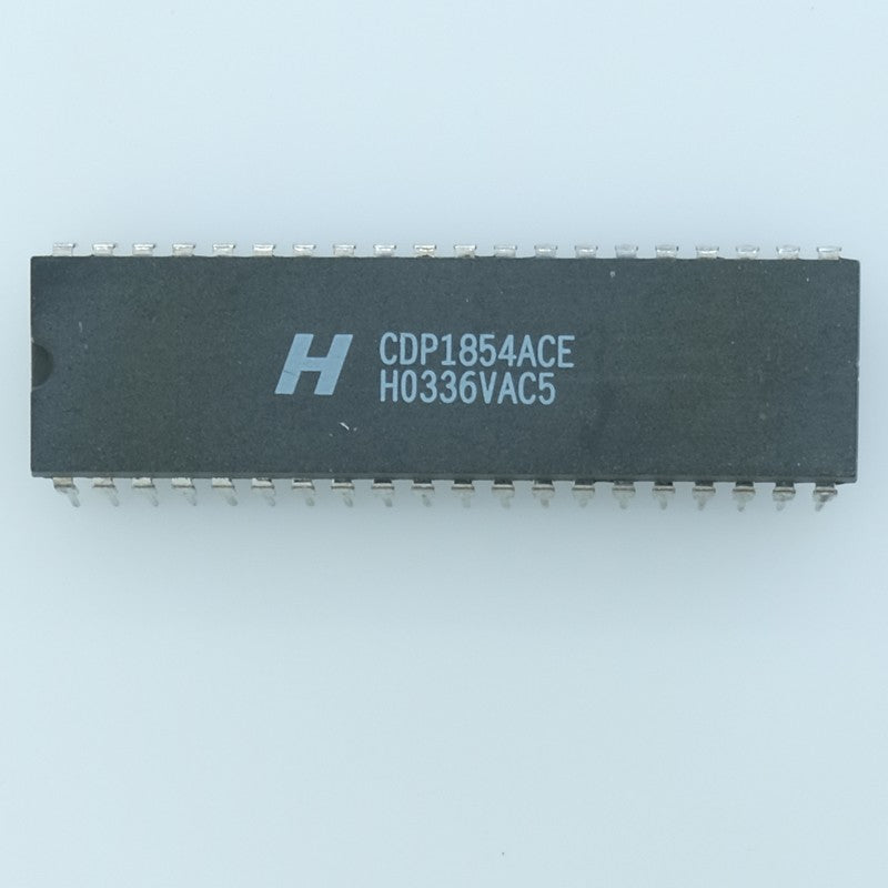 CDP1854ACE UART CMOS programmable compatible CDP1800 DIP-40 Harris