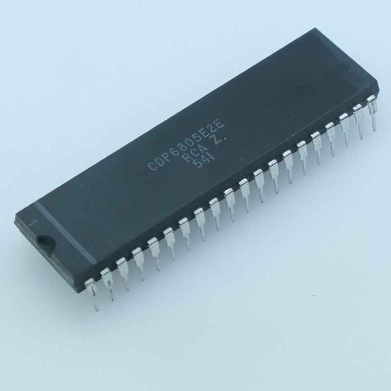CDP6805E2EMicroprocesseur CMOS 8 bits série 6805 16 E/S, timer 8 bits DIP-40 RCA