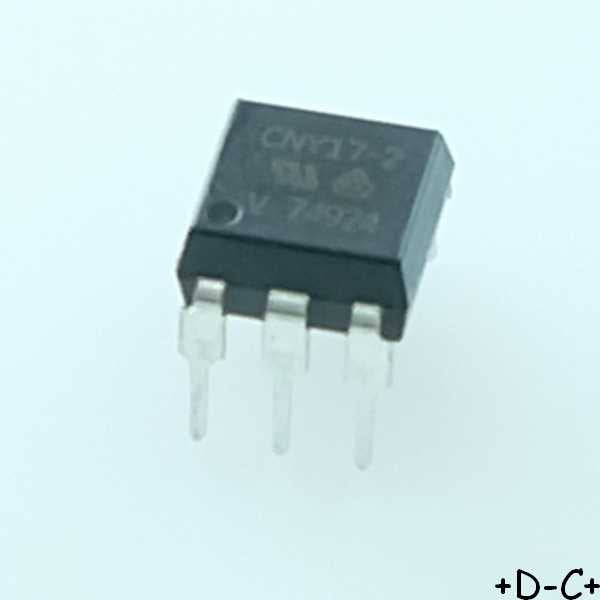 CNY17-2 Optocoupleur Phototransistor Output DIP-6 Vishay