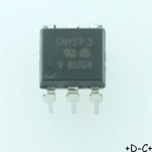 CNY17-3 Optocoupleur phototransistor DIP-6 Vishay
