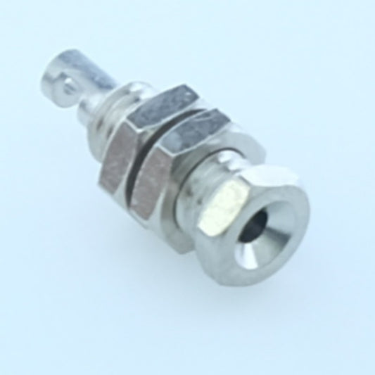 Douille 2mm non isolée filetage M5 - raccord trou 2mm 221 Electro PJP