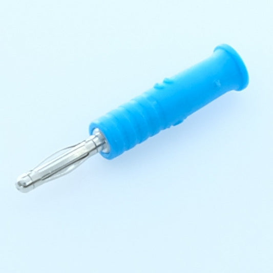 Fiche banane 2mm mâle 10A 60VDC bleue 211 Electro PNP - Distri-Compo