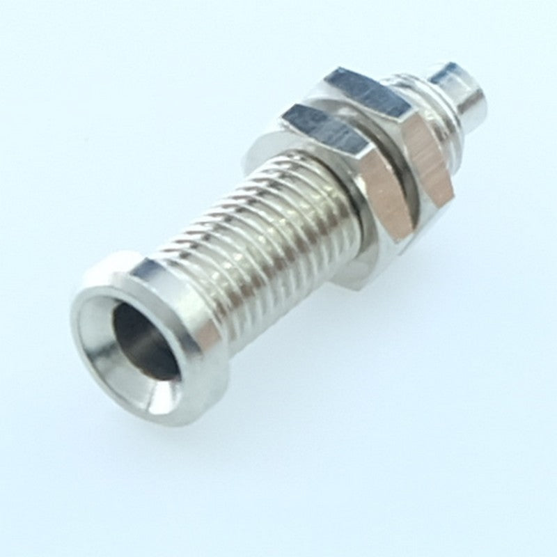 Douille 4mm non isolée filetage M6 - raccord trou 2mm 3110 Electro PJP