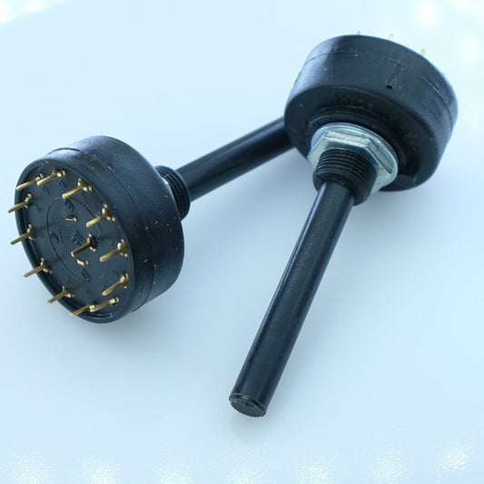 Commutateur rotatif 1x12 posistions pour circuit imprimé (lot de 2)