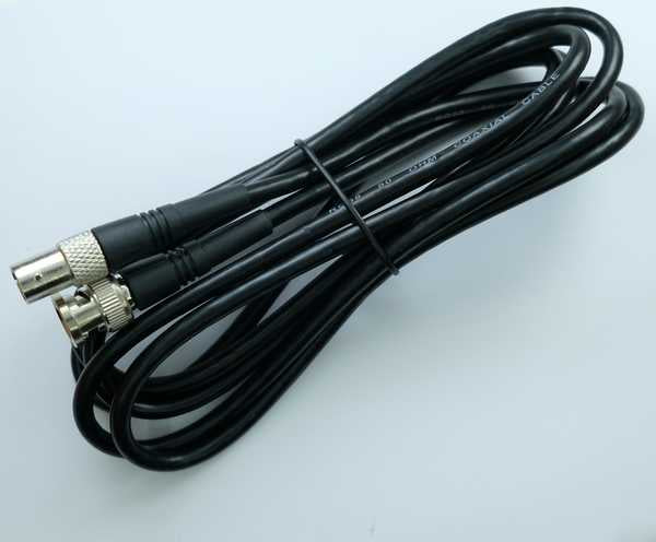 Cordon BNC mâle vers BNC femelle RG58 5m