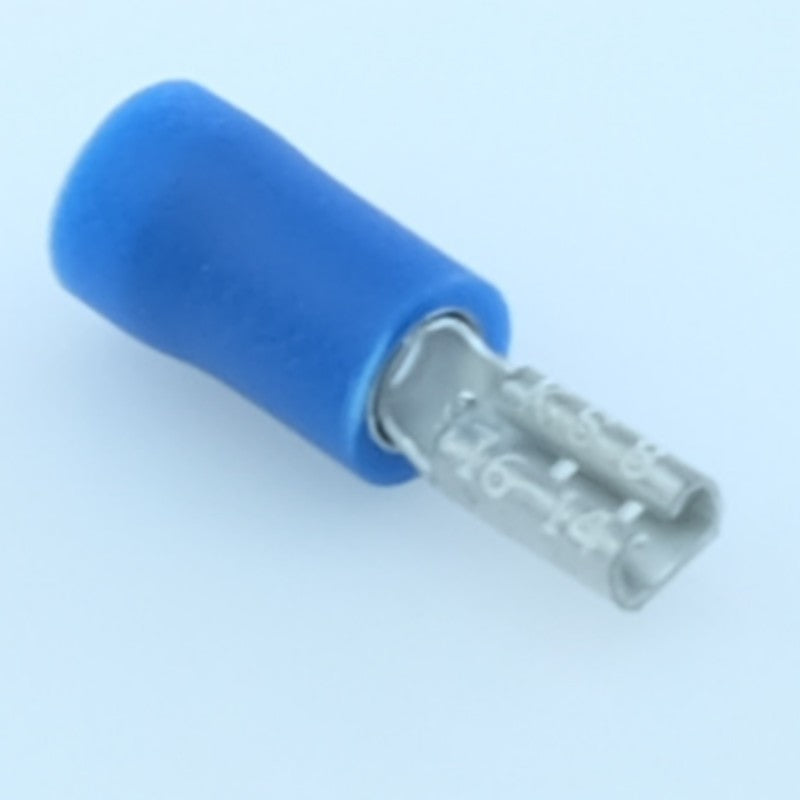 Cosse plate femelle 2.8x0.8mm bleue RND Connect