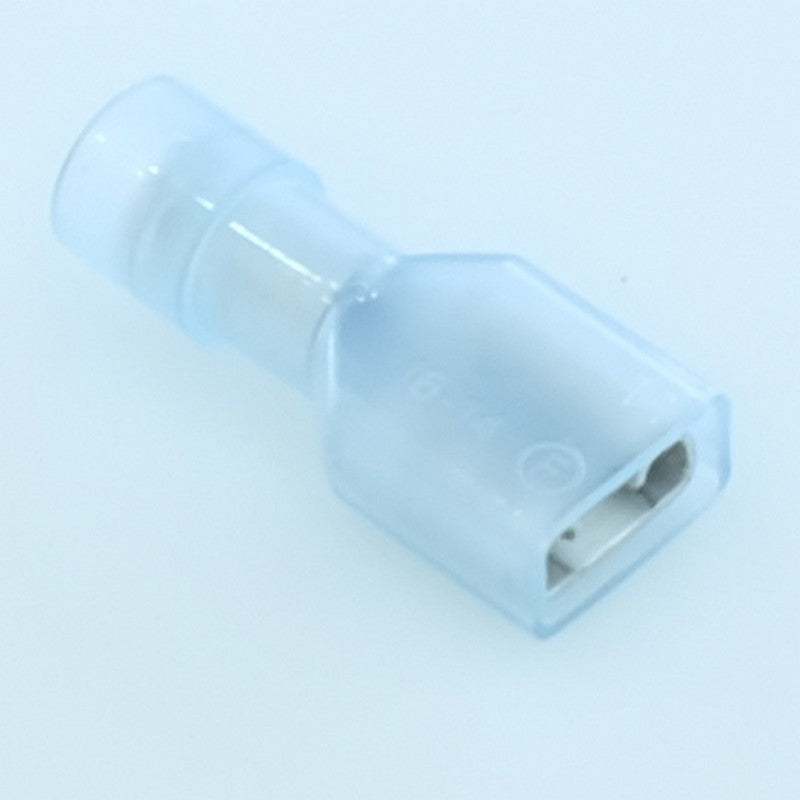 Cosse plate femelle isolee 6.3x0.8mm bleue RND Connect