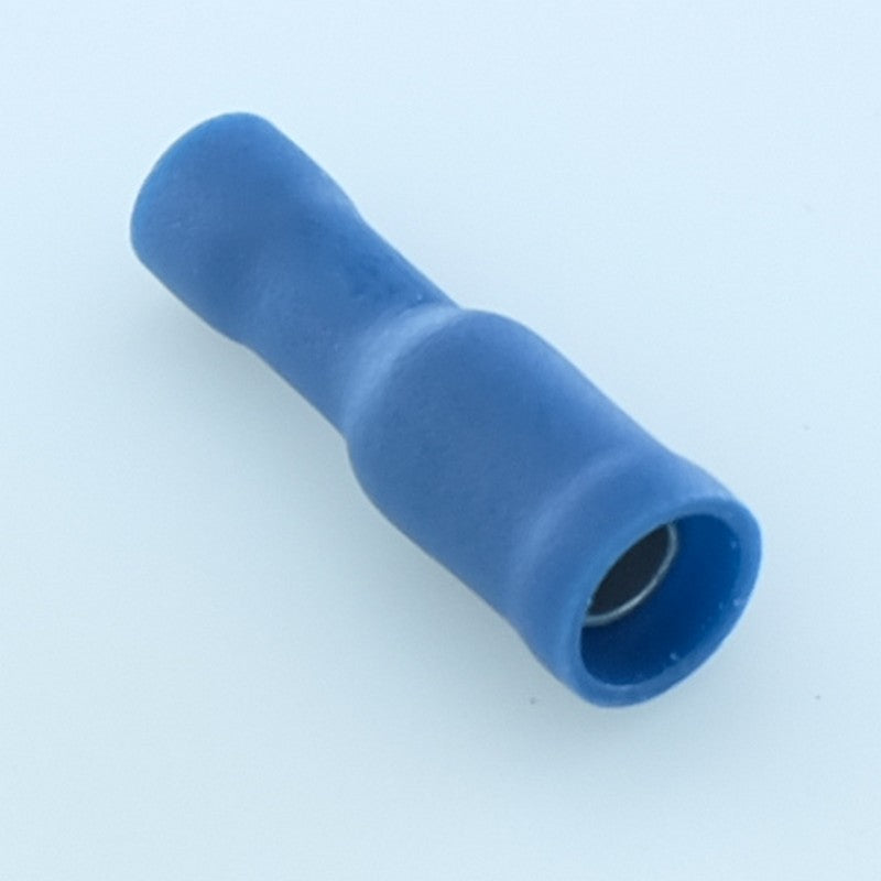 Cosse femelle cylindrique diametre 4mm 1.5-2.5mm² bleue