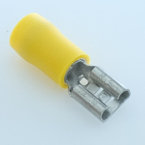 Cosse plate femelle 6.3x0.8mm jaune RND Connect
