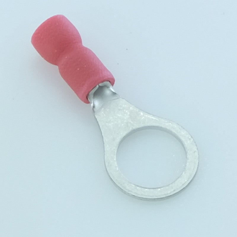 Cosse oeillet 8.4mm à sertir rouge RND Connect