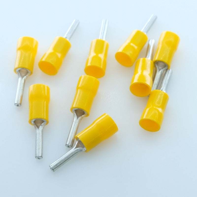Cosse à lame jaune 4-6mm² (lot de 10)
