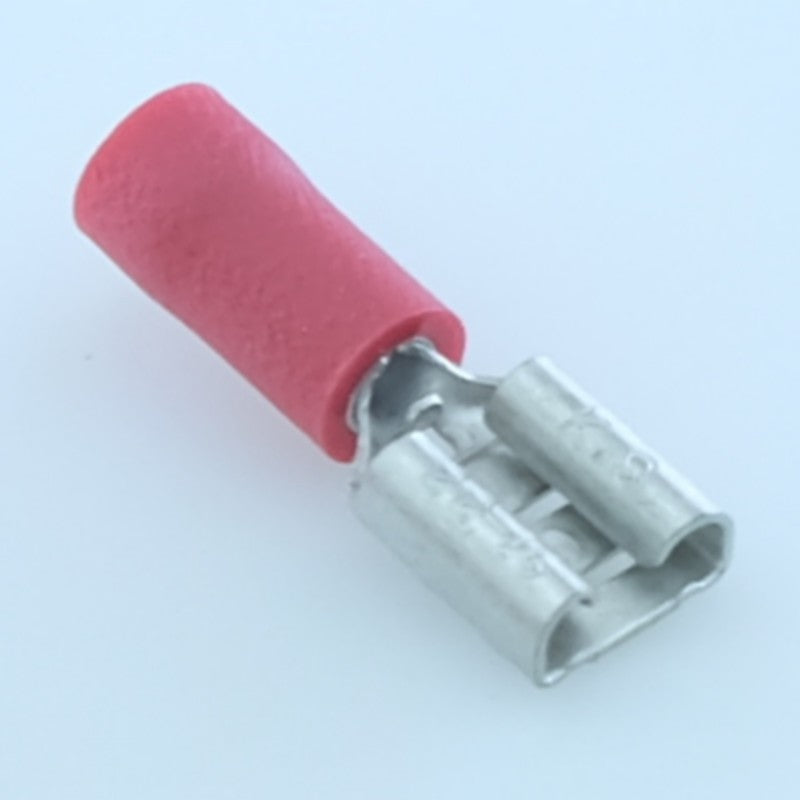 Cosse plate femelle 6.3x0.8mm rouge RND Connect