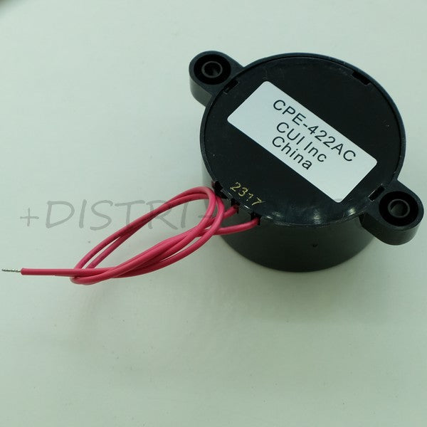 Indicateur audio Piezo 13mA 220VAC 92dB CPE-422AC Cui Devices - Distri-Compo