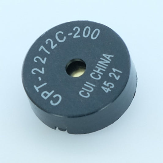 Piezo Buzzer Transducer 90dB 20V 10mA 4kHz CPT-2272C-200 CUI Devices